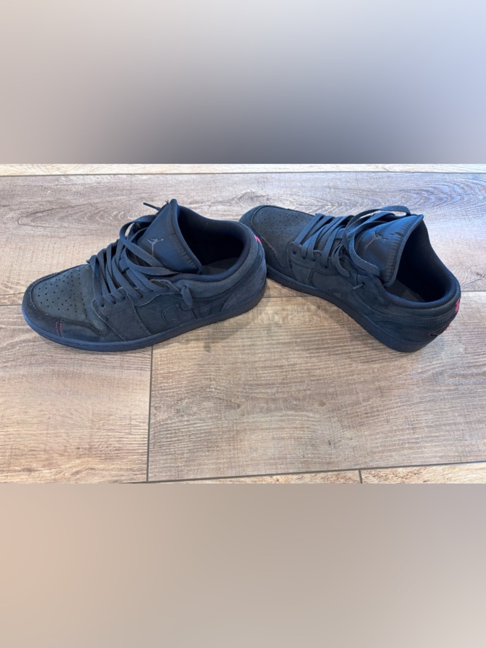 Jordan Men's Low-Top Sneakers in Black